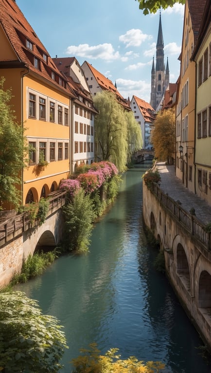 UNESCO Weltkulturerbe Augsburger Wassermanagement-System bestaunen