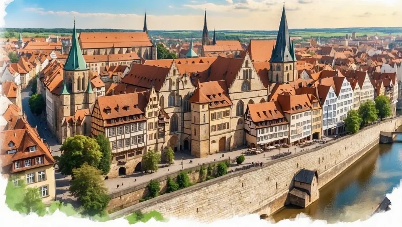 UNESCO Weltkulturerbe Jüdisch-mittelalterliches Erbe in Erfurt entdecken