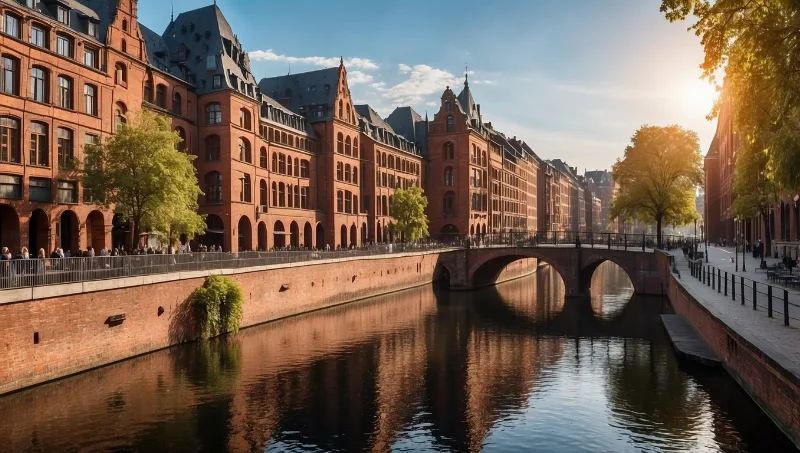 UNESCO Weltkulturerbe Speicherstadt und Kontorhausviertel mit Chilehaus