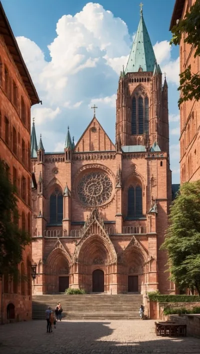 UNESCO Weltkulturerbe Speyerer Dom – Romanisches Bauwerk am Rhein