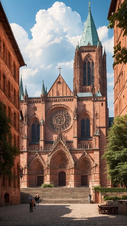 UNESCO Weltkulturerbe Speyerer Dom – Romanisches Bauwerk am Rhein