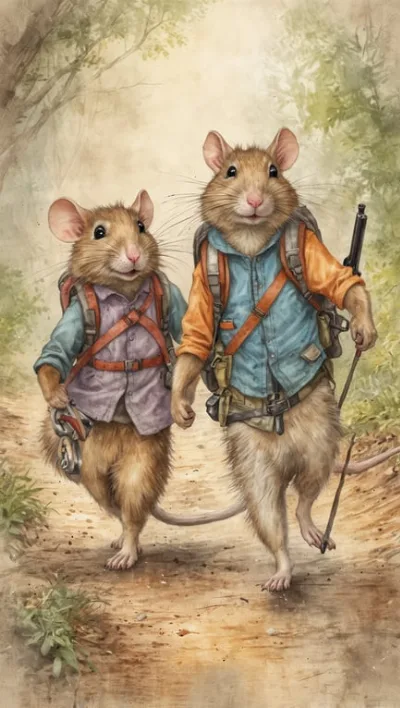 Urlaub mit Ratten: Abenteuerausflug mit intelligenten Nagern