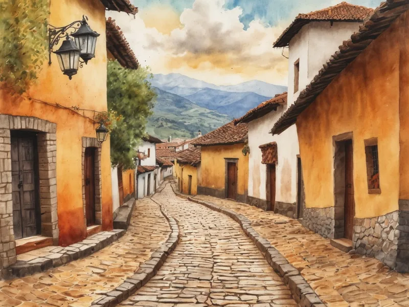 Villa de Leyva: Kopfsteinpflasterstraßen und historische Atmosphäre