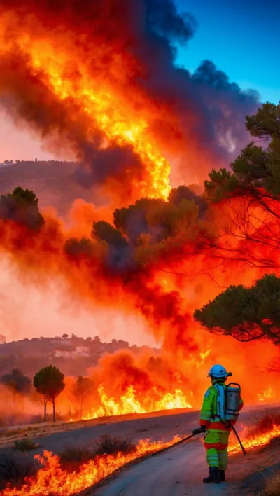 Waldbrände nahe Marseille und Spanien: Bleib sicher und informiert!