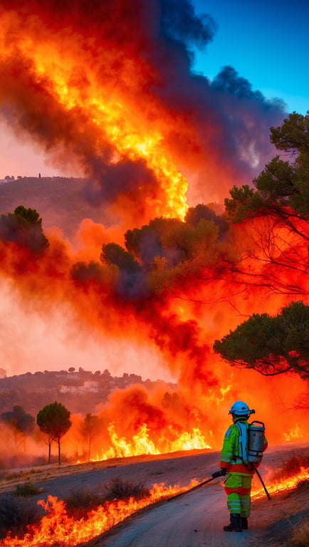 Waldbrände nahe Marseille und Spanien: Bleib sicher und informiert!