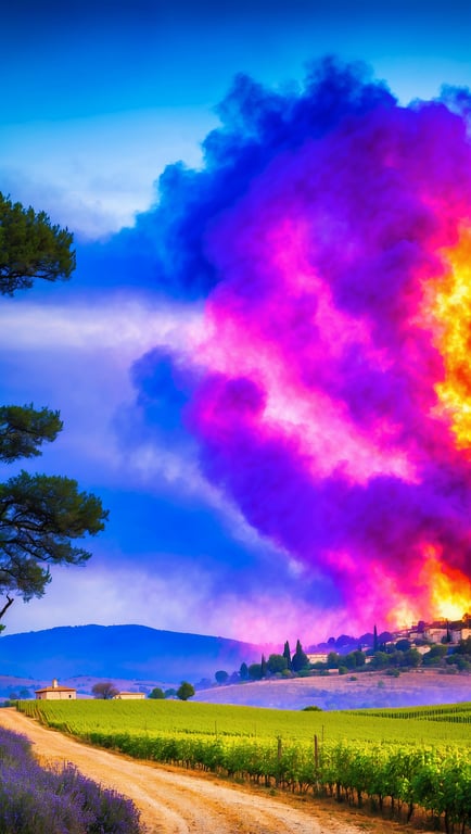 Waldbrand in Südfrankreich – Bleib sicher, Flughafen Marseille zu!