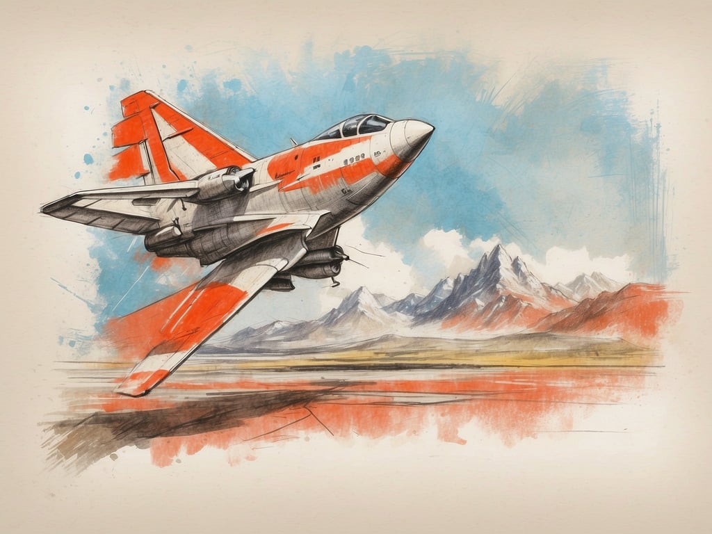 Auf dem Bild ist ein Skizze eines Flugzeugs zu sehen, das im Flug über eine Berglandschaft mit blauen Himmel und Wolken fliegt. 

Wann sind Kreuzfahrten am günstigsten? Kreuzfahrten sind oft am günstigsten in der Nebensaison, die je nach Reiseziel variiert. Allgemein sind die Monate zwischen Januar und April und von September bis November dafür bekannt, dass gute Angebote verfügbar sind, da weniger Reisende unterwegs sind. Auch Last-Minute-Buchungen können günstig sein.