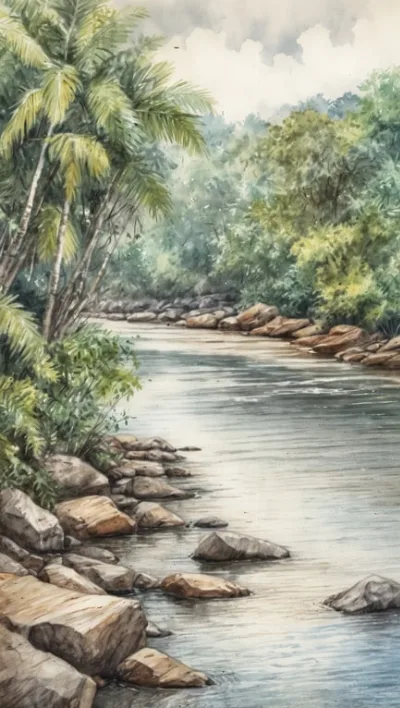 Warapoka: Entdecke abgelegene Flusslandschaften am Barama River