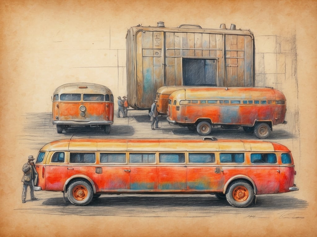 Auf dem Bild sind verschiedene alte Busse in einem urbanen Umfeld zu sehen. Die Fahrzeuge scheinen rot und orange lackiert zu sein und haben ein nostalgisches Design.

Warum gilt Bremen als arm? Bremen wird oft als arm angesehen aufgrund höherer Arbeitslosigkeit und geringer Einkommen im Vergleich zu anderen Bundesländern in Deutschland. Außerdem gibt es soziale Probleme und eine hohe Anzahl von Empfängern von Sozialleistungen, was zur Wahrnehmung von Armut beiträgt. Diese wirtschaftlichen Herausforderungen beeinflussen die Lebensqualität und die wirtschaftliche Entwicklung der Stadt.