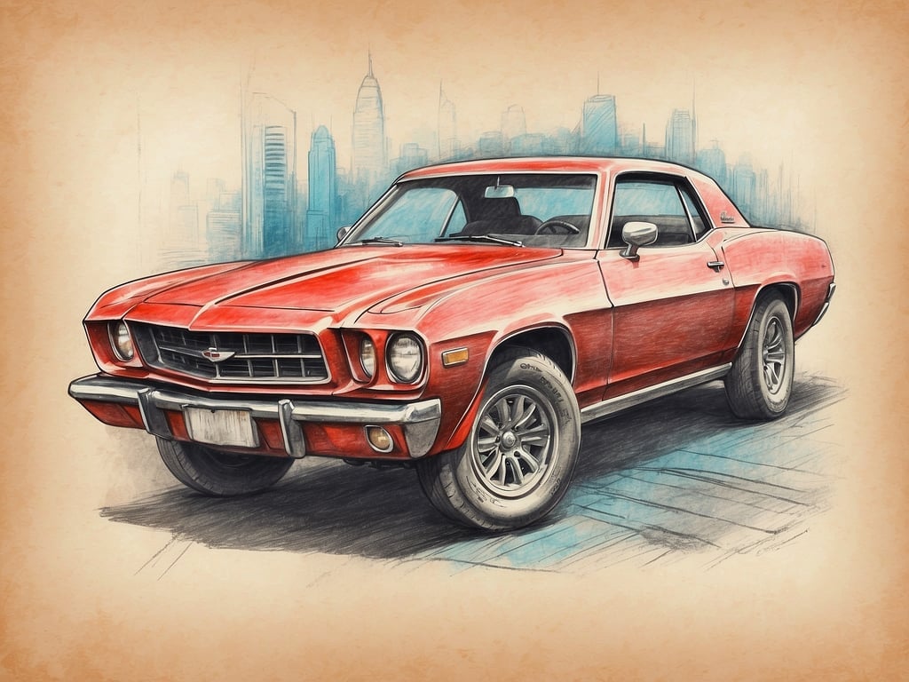 Auf dem Bild ist ein roter Oldtimer-Automobil zu sehen, das in einer künstlerischen Zeichnung dargestellt ist. 

Island gilt als das sicherste Land der Welt aus mehreren Gründen: Es hat eine sehr niedrige Kriminalitätsrate, keine Armee, und die Gesellschaft ist stark auf Frieden und Gleichheit ausgerichtet. Zudem gibt es ein hohes Maß an Vertrauen in die Polizei, und die sozialen Bedingungen tragen zur allgemeinen Sicherheit bei. Dies macht Island zu einem besonders sicheren Ort zum Leben und Reisen.