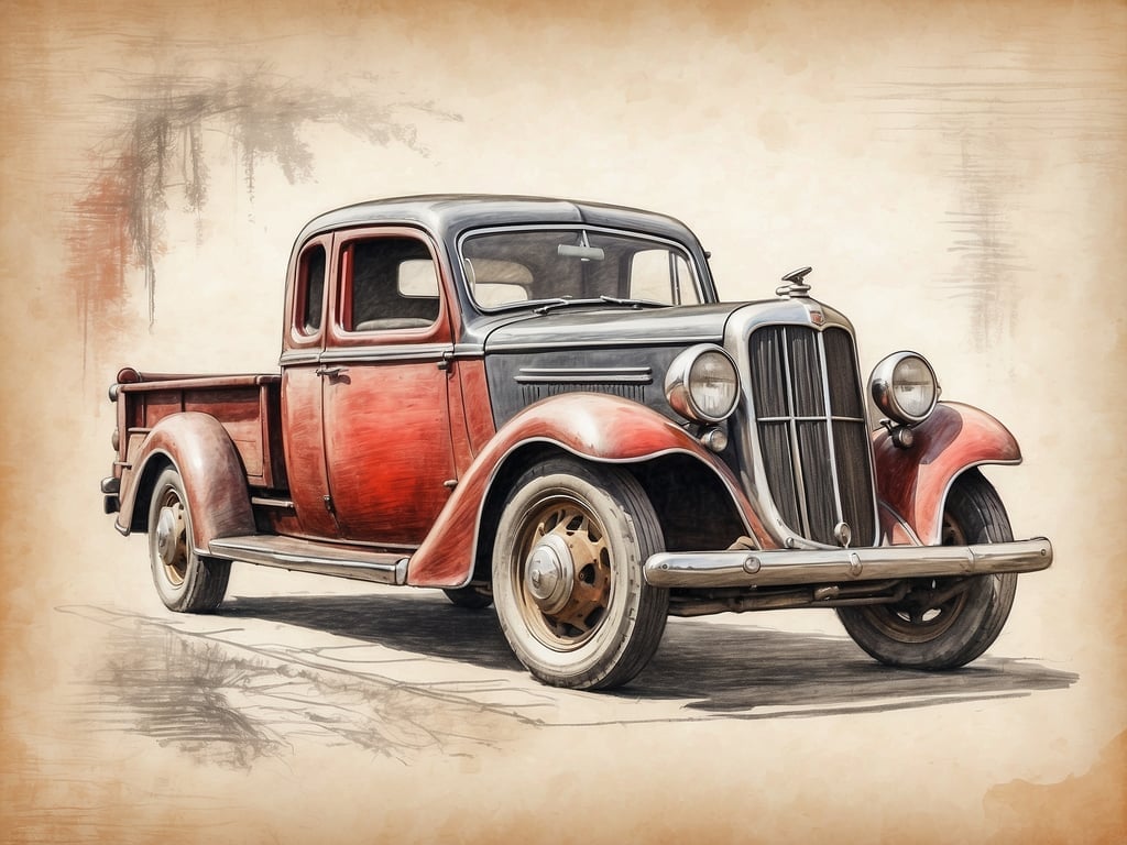 Auf dem Bild ist ein klassischer, rot-schwarz lackierter Pickup-Truck zu sehen. Dieses Fahrzeug ist im Retro-Stil gehalten und hat ein charakteristisches Aussehen.

Warum ist Bremen ein eigenes Bundesland? Bremen ist ein eigenes Bundesland, weil es historisch und administrativ als Freie Hansestadt organisiert ist. Es besteht aus zwei Städten, Bremen und Bremerhaven, und hat eine lange Tradition als wichtiger Handelsstandort. Diese besondere Stellung ermöglicht es Bremen, eine eigenständige politische und administrative Identität innerhalb der Bundesrepublik Deutschland zu bewahren.