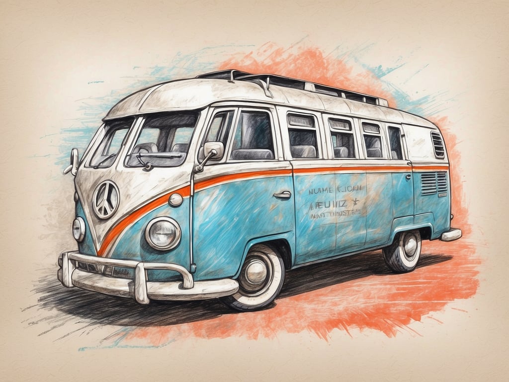 Auf dem Bild ist ein stilisierter VW-Bus zu sehen, der in Blau und Weiß mit einer orangefarbenen Linie gestaltet ist. Diese Art von Fahrzeug ist oft mit Reisen und Abenteuer verbunden.

Eine Reiseabbruchversicherung ist eine spezielle Versicherung, die Reisende schützt, wenn sie ihre Reise aus bestimmten Gründen vorzeitig abbrechen müssen. Dazu gehören beispielsweise unerwartete Ereignisse wie Krankheit, Unfälle oder andere schwerwiegende Gründe, die einen Aufenthalt nicht mehr möglich machen. Die Versicherung übernimmt in der Regel die Kosten für unbezahlte Reiseleistungen und Rückreise.