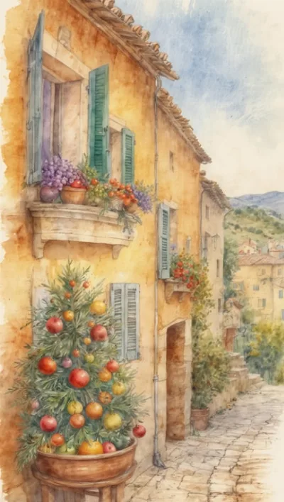Weihnachten in Provence: Zauberhafte Traditionen und Genüsse