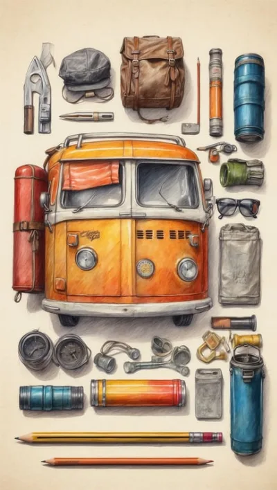 Welche Ausstattung wird für einen Roadtrip benötigt?