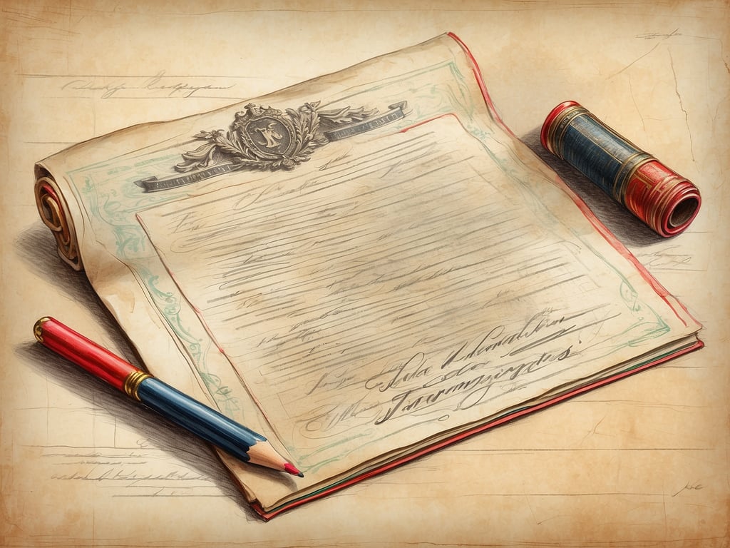 Auf dem Bild ist ein eingerolltes Dokument zu sehen, das auf einem Tisch liegt, zusammen mit einem Stift und einem weiteren gerollten Dokument. 

Zum Heiraten in Deutschland benötigt man folgende Dokumente:

1. **Personalausweis oder Reisepass** – zur Identifikation.
2. **Aktuelle Meldebescheinigung** – um den Wohnsitz nachzuweisen.
3. **Geburtsurkunde** – zum Nachweis der Identität und des Geburtsdatums.
4. **Ehefähigkeitszeugnis** – wenn einer der Partner nicht deutscher Staatsbürger ist.
5. **Scheineheverbot** – Nachweis, dass keine anderen Ehen bestehen.

Es können je nach Standesamt weitere Dokumente erforderlich sein, daher ist es ratsam, sich im Vorfeld zu informieren.