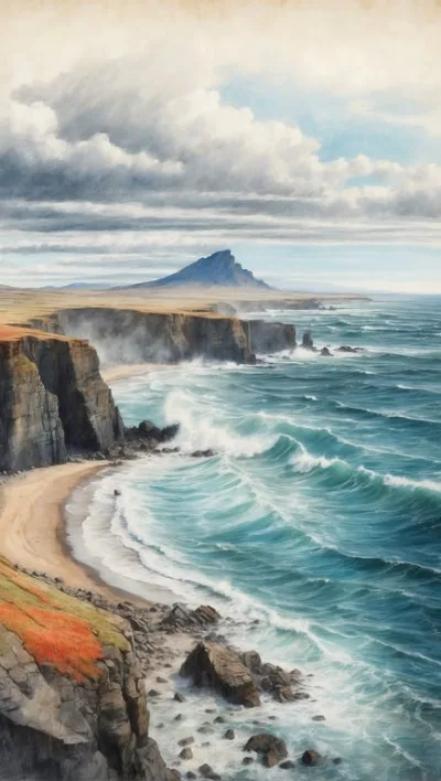 Welches Meer grenzt an Island?