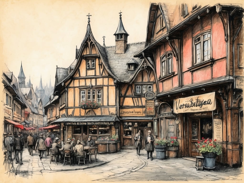 Adventsmarkt am Marktplatz Wernigerode