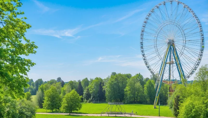 Wie hoch ist das Riesenrad in Heringsdorf?
