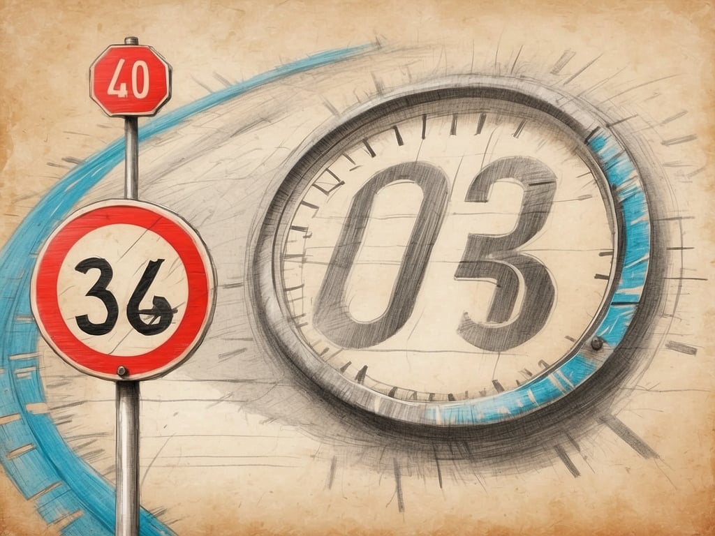 Auf dem Bild sind Verkehrsschilder zu sehen, die Geschwindigkeitsbegrenzungen anzeigen. Ein Schild zeigt 36 km/h und ein anderes 40 km/h. In Belgien ist die Höchstgeschwindigkeit in Ortschaften häufig auf 50 km/h begrenzt, während auf Autobahnen in der Regel 120 km/h zulässig sind. Es ist wichtig, die spezifischen Schilder zu beachten, da sie die erlaubten Geschwindigkeiten angeben.
