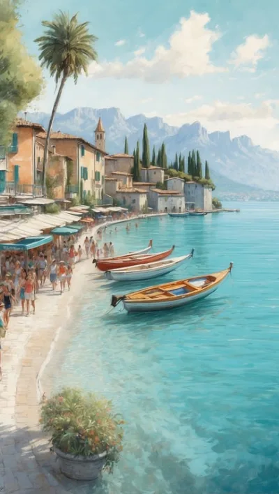 Wo kann man am Gardasee gut baden?
