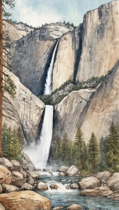 Yosemite Nationalpark: Majestätische Wasserfälle und spektakuläre Felslandschaften