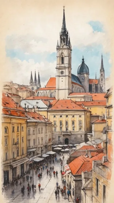 Zagreb — Eine lebendige Hauptstadt mit Charme und Geschichte